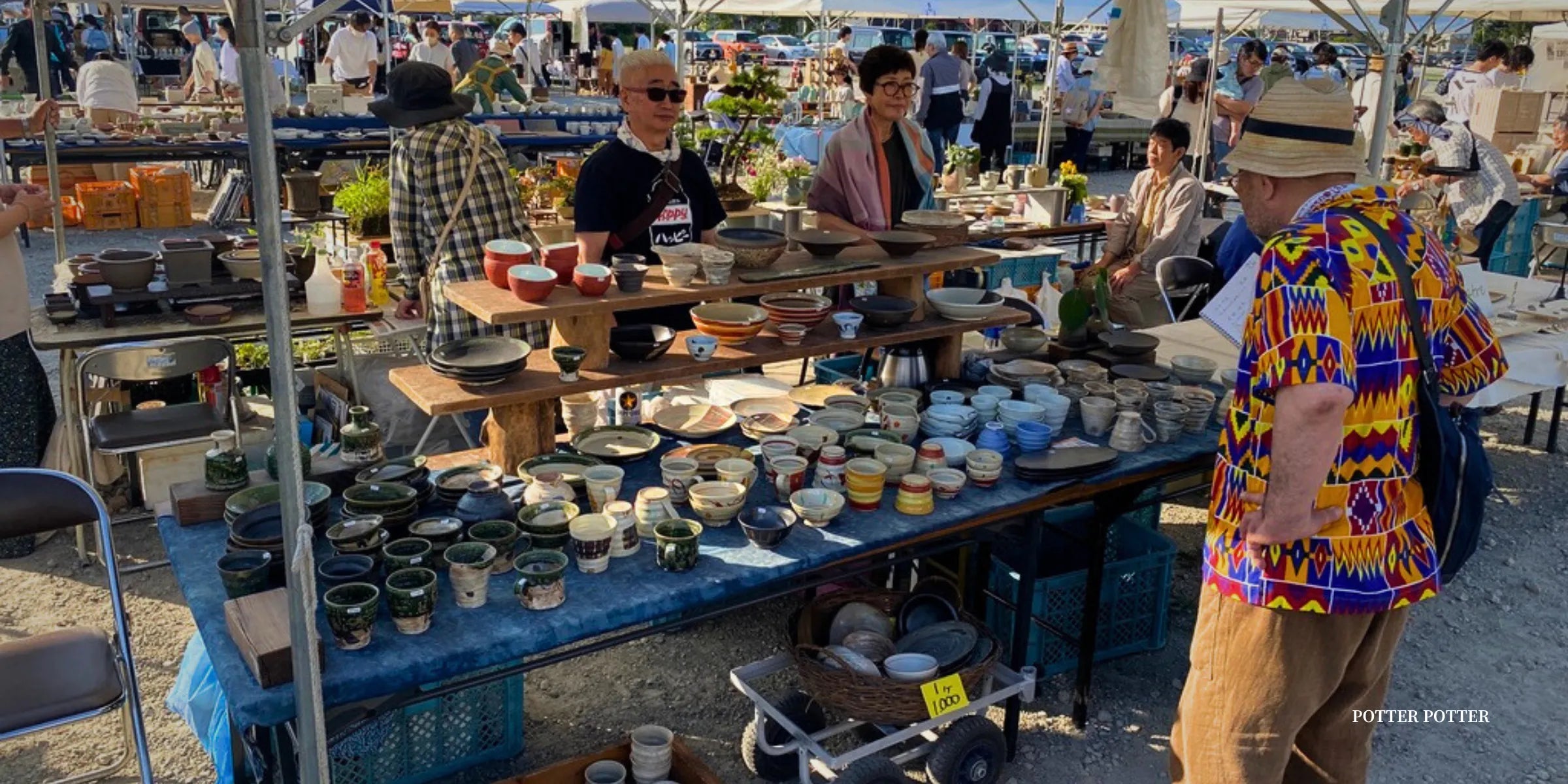 Visiting 35th Ebetsu Pottery Fair: Largest Pottery Fair in Hokkaido